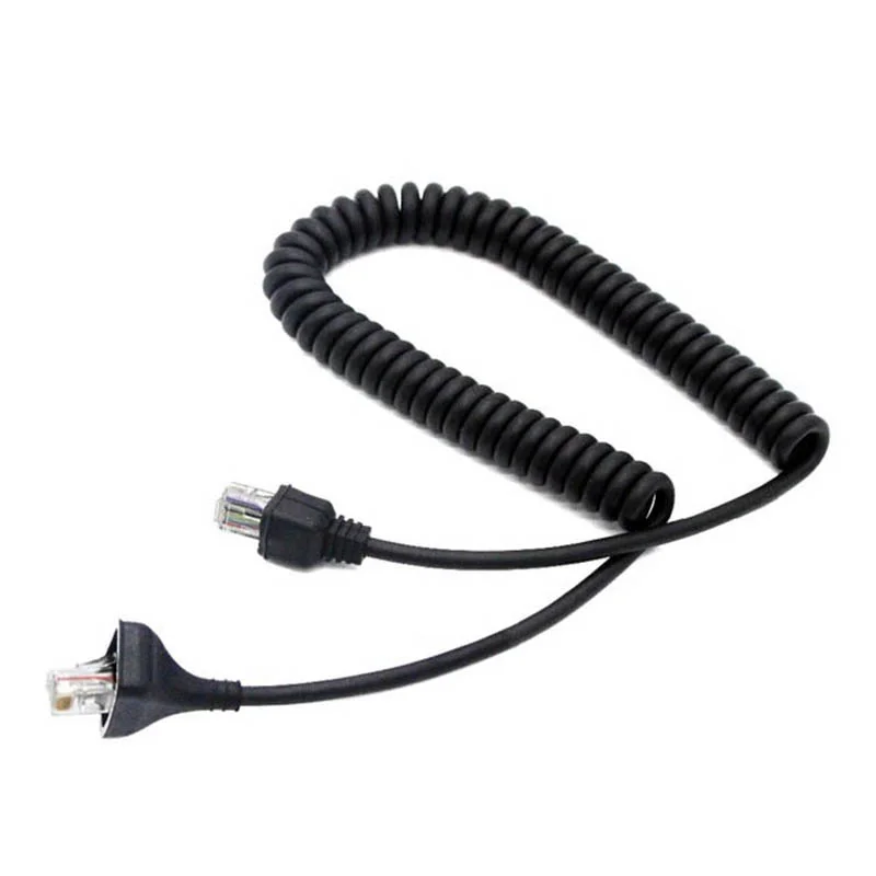 

8 Pin Replacement Speaker Mic Cable Microphone Cord For Kenwood TK-868G TK- H1S9