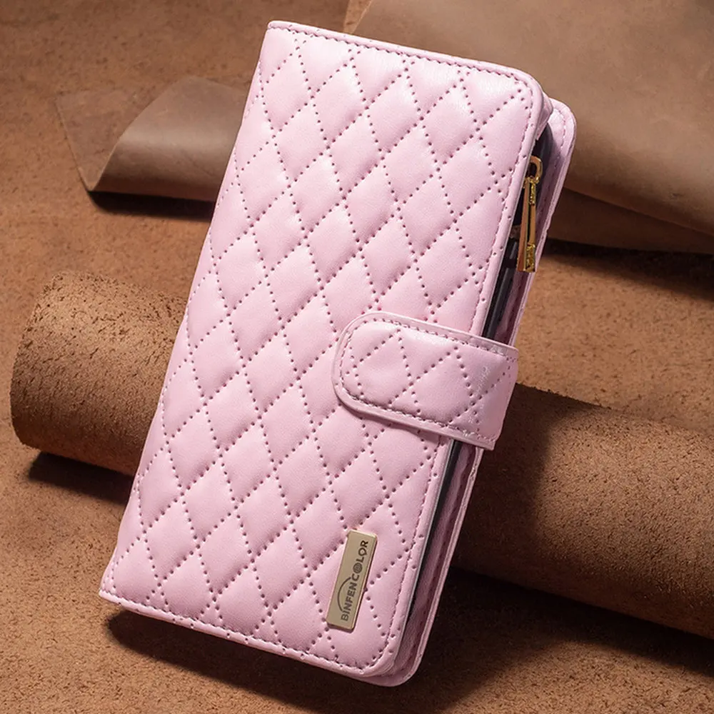 

Чехол-кошелек на молнии для Samsung A73, A 53, A33, флип-чехол из искусственной кожи с несколькими отделениями для 9 карт, чехол для Galaxy A23, 4G, чехол A53, A ...