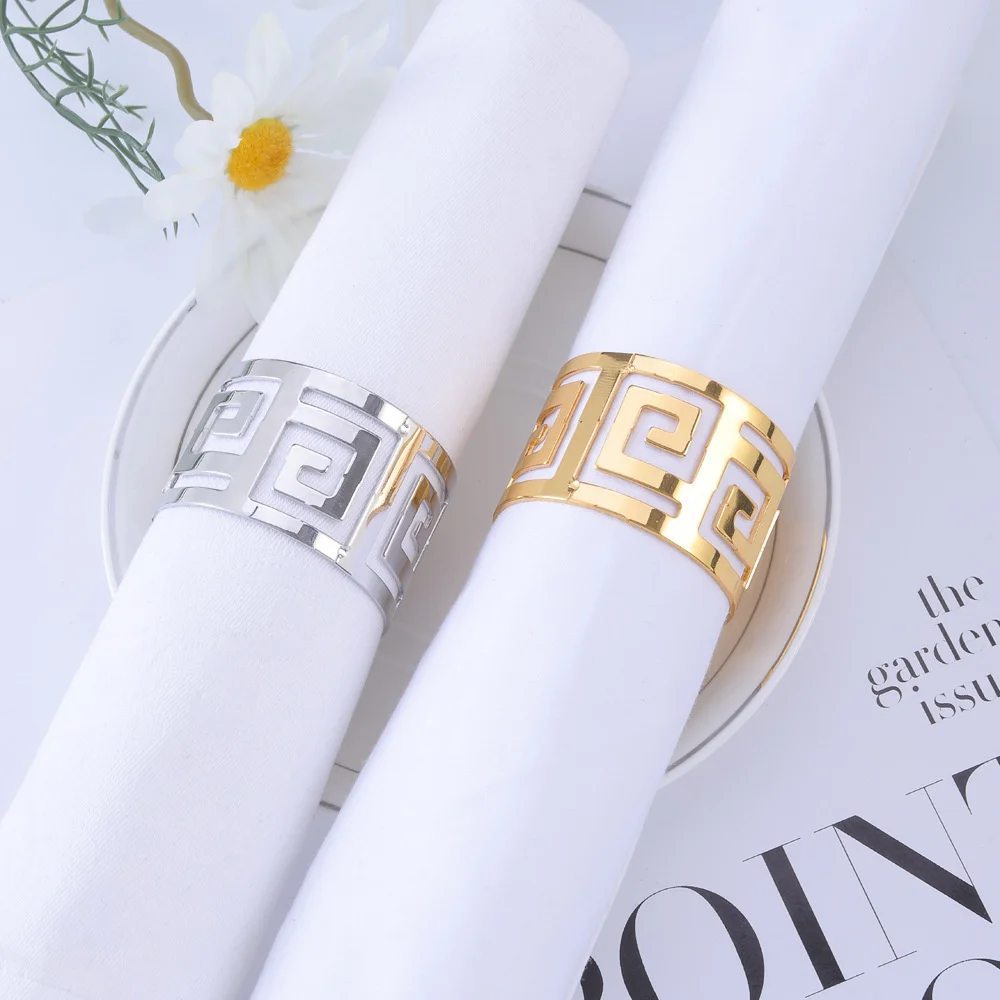 

12 шт., элегантные металлические кольца в европейском стиле