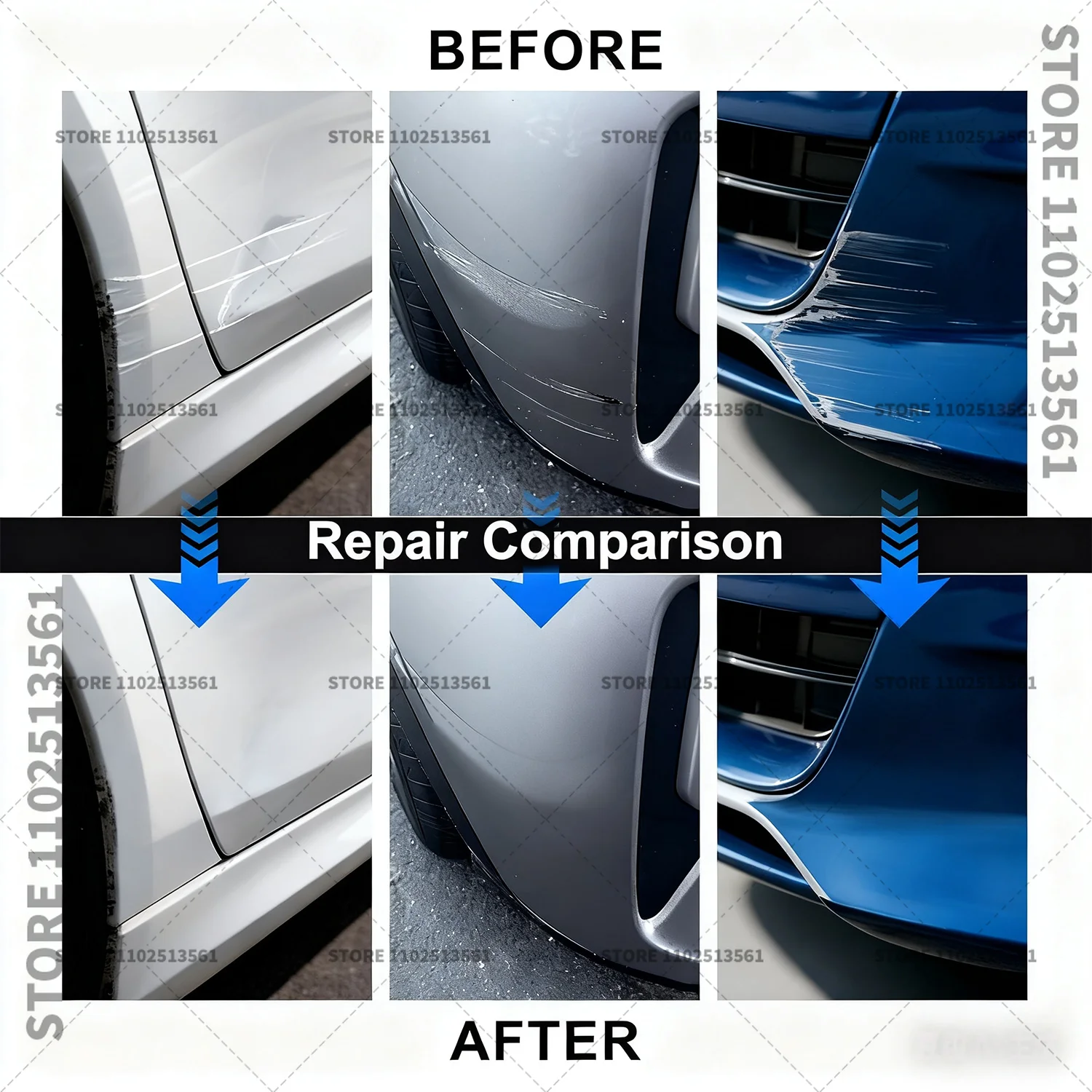 Ручка для ремонта автомобильной краски для Renault Kadjar Touch Up Scratch Remover DIY Автоаксессуары Белый QYA Синий RPR Черный GNE Коричневый Красный NNP (art.: 3920d2dccbfcf) - 3920d2dccbfcf