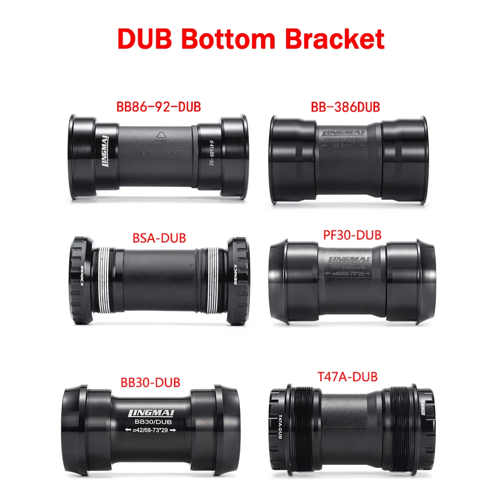 DUB Bottom bracket for MTB / Road Crank BSA PF30 BB30 ITA BB386 BB86 Compatible with traditional tools BB29 |