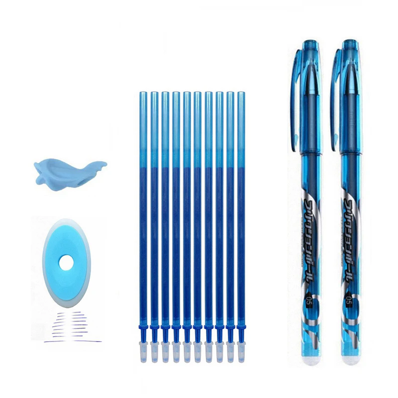 Набор стираемых ручек Haile Kawaii с цветными чернилами моющиеся ручки шариковые для