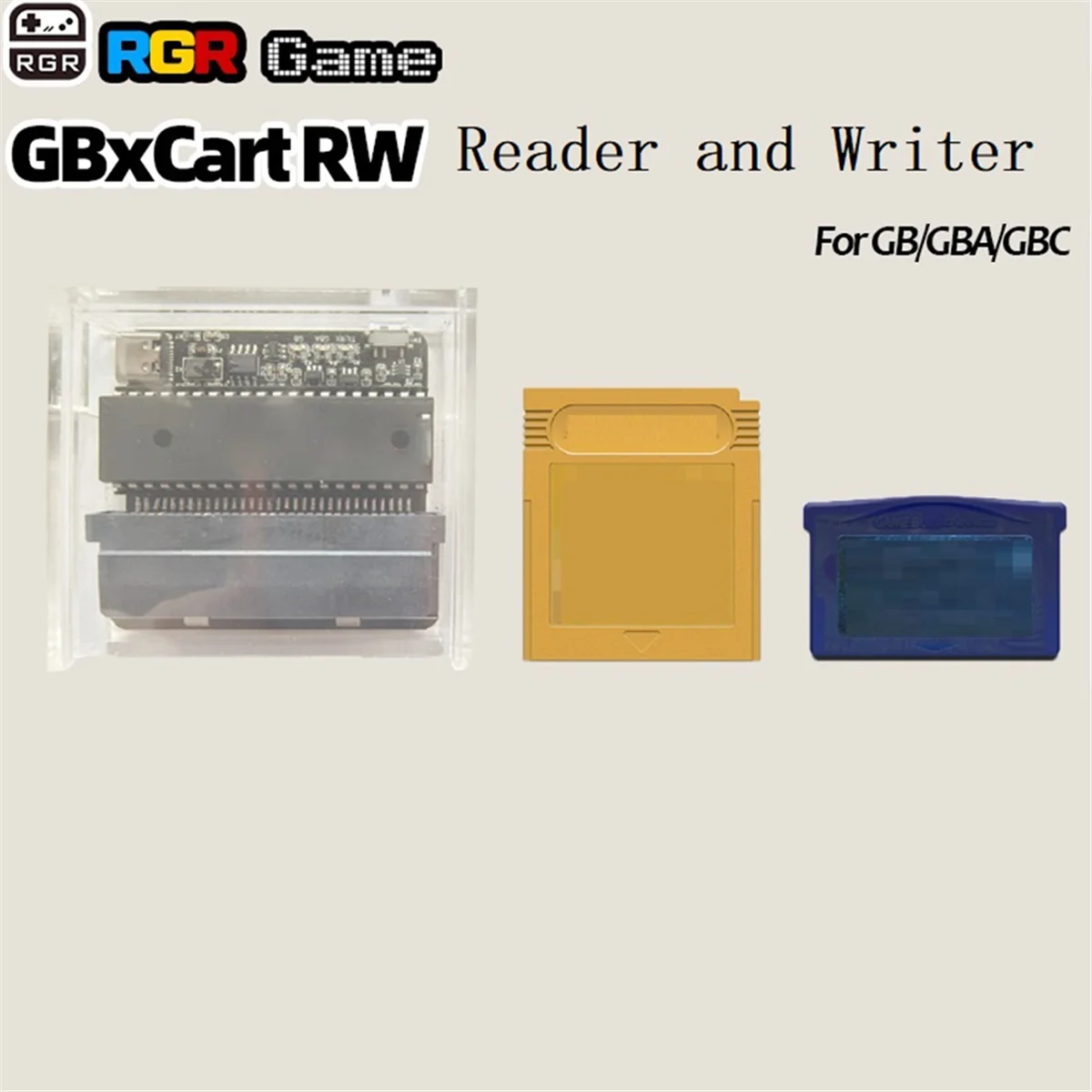 Картридж игровой GBxCart с USB C устройство чтения и проблесковки для GB GBA GBC адаптер