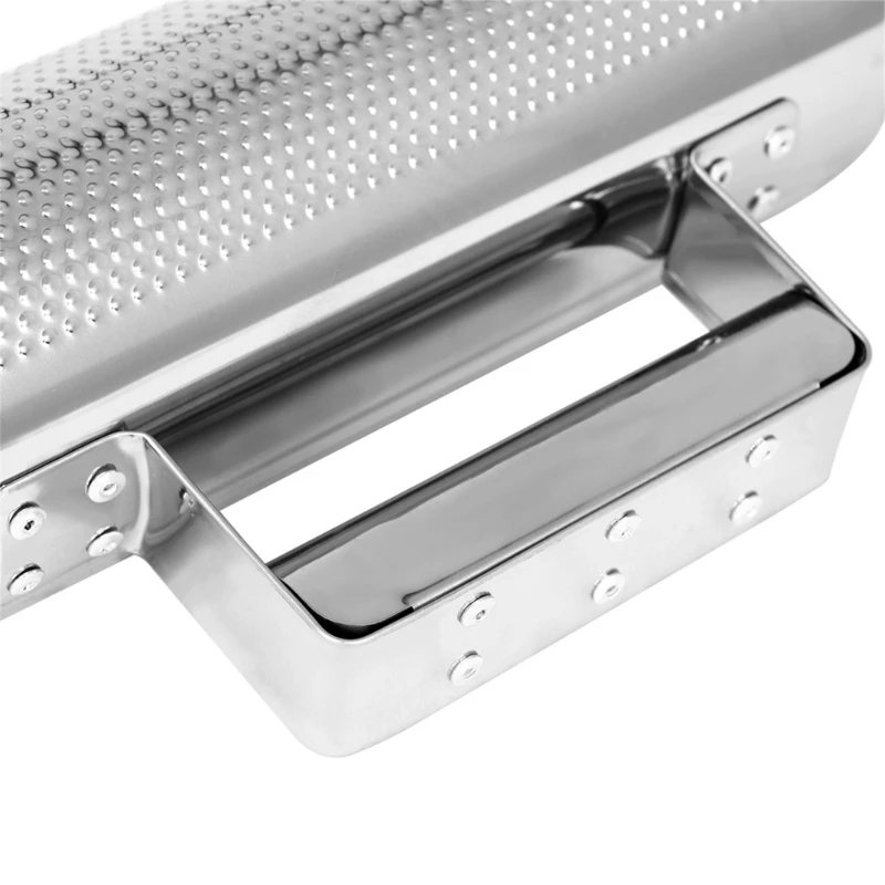 Металлический шейкер Guiro со скребком и аккомпанементом Sand Hammer Instruments