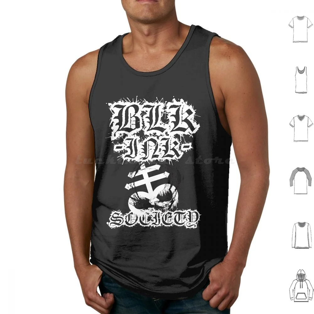 

Blk Ink Tank Tops Vest Sleeveless