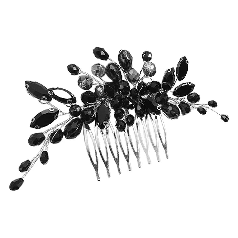 

Bride Hair Accessories Bridal Women Comb Rhinestone Side Wedding Brides Decorative
