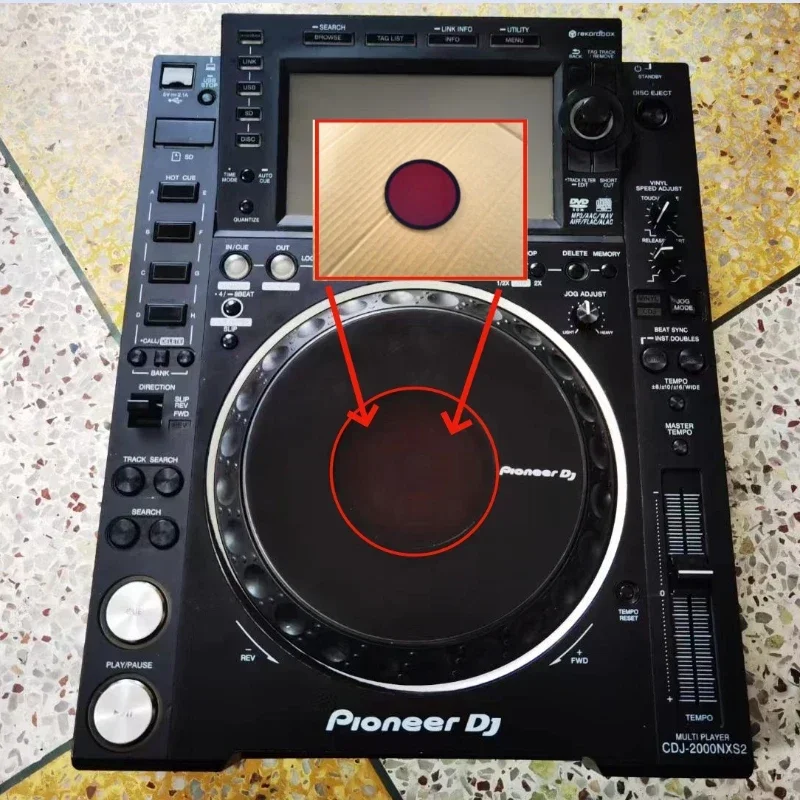 Прозрачный дисковый проигрыватель Pioneer Cdj2000 900 850 Xdj1000