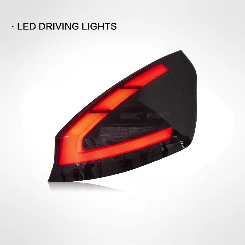 Фото 2 шт. задних фонарей для Ford Fiesta MK7 ST SE 2009-2015, модифицированные светодиодные задние фонари в сборе №5