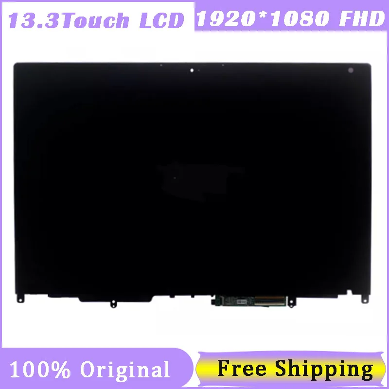 

13.3'' For Lenovo Thinkpad X380 Yoga X380 LCD Display Touch Screen Digitizer Assembly LP133WF4-SPA5 M133NWF R3 1920*1080 30Pin