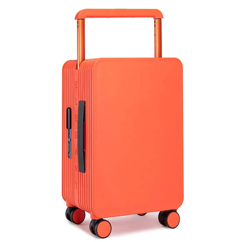 

Suitcase Boarding cases Pure High-end Business Customs Lock Travel Fashion Wide Trolley Rolling Luggage S14690-S14700 Dn