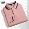 New Summer Branded Polo Shirts Premium Cotton Short Sleeves Polo Shirts Men's Polo Print Golf Baseball Shirts Casual Patchwork 5