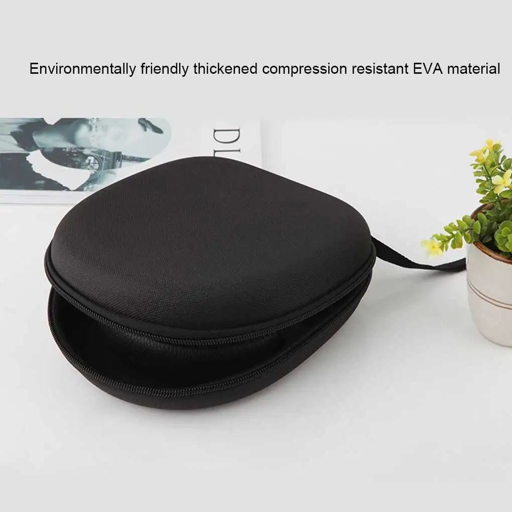 

Сумка для наушников EVA, Накладка для гарнитуры с креплением на голову, задняя крышка для хранения, Детская модель XB650BT, Черная