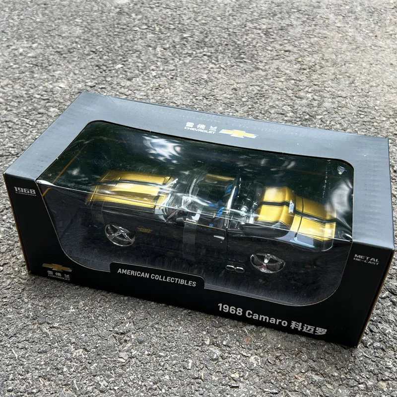 Оригинальная модель 1:18, GM Chevrolet 1968 Camaro, модель автомобиля из сплава для дисплея, подарков и коллекций (art.: 3920d12ebda86) - 3920d12ebda86
