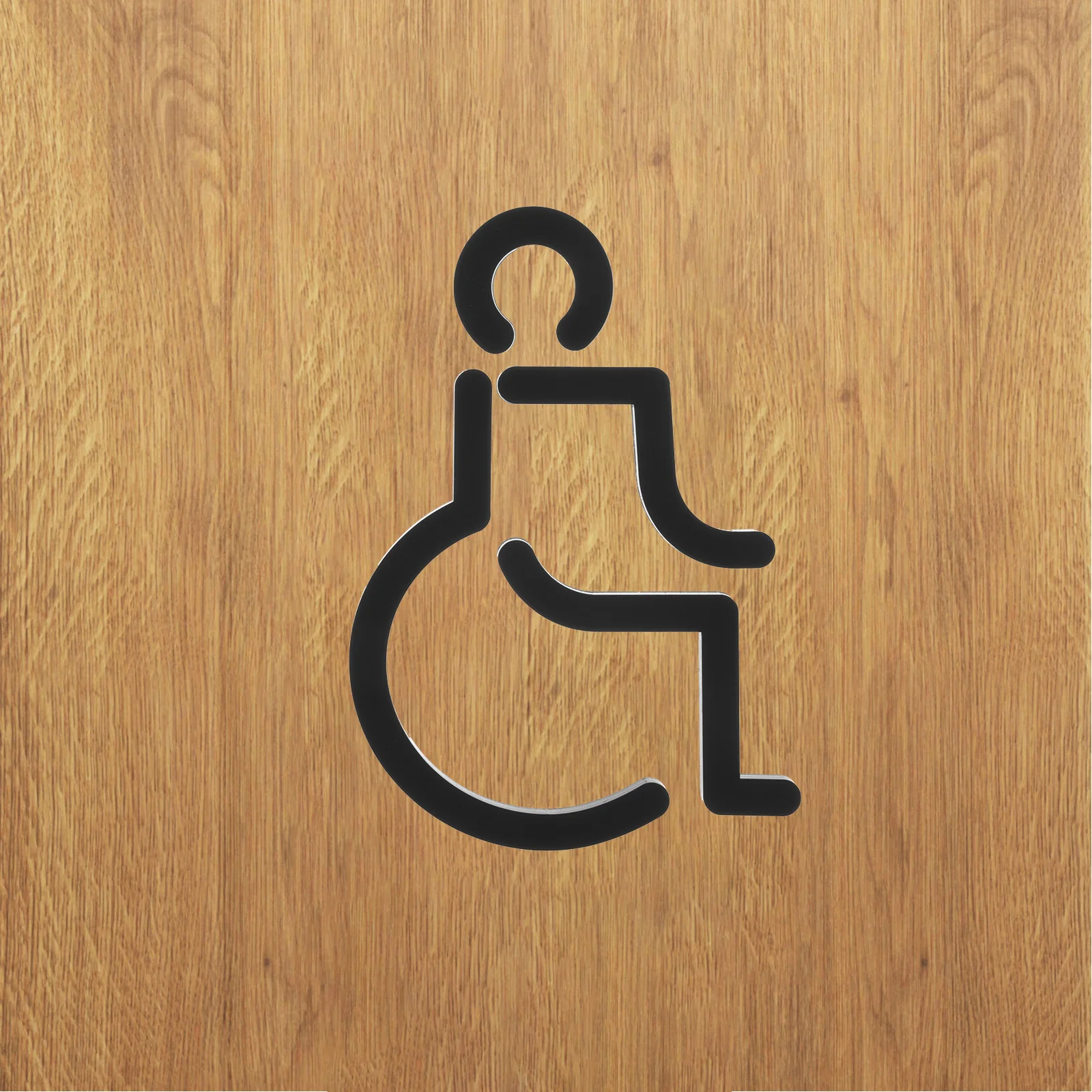 

Металлический знак на колесиках с ограниченными возможностями, наклейка, номер дома, символ туалета, железная унитаза с ограниченными возможностями, Туалет