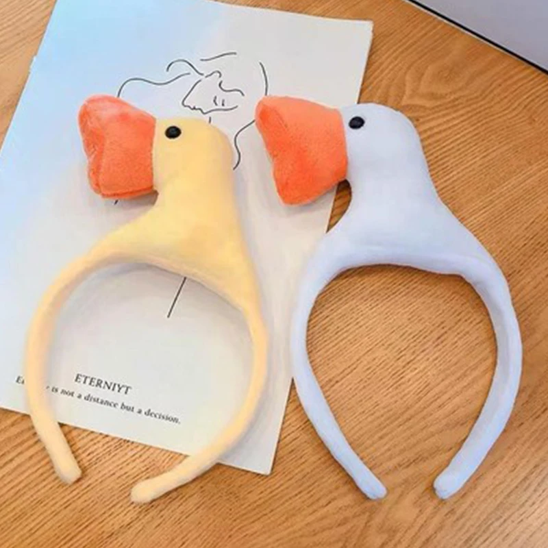 

Oversized Size Duckling Hairband Wash Face Accessories Girls Funny Birthday Party Hair Accessories