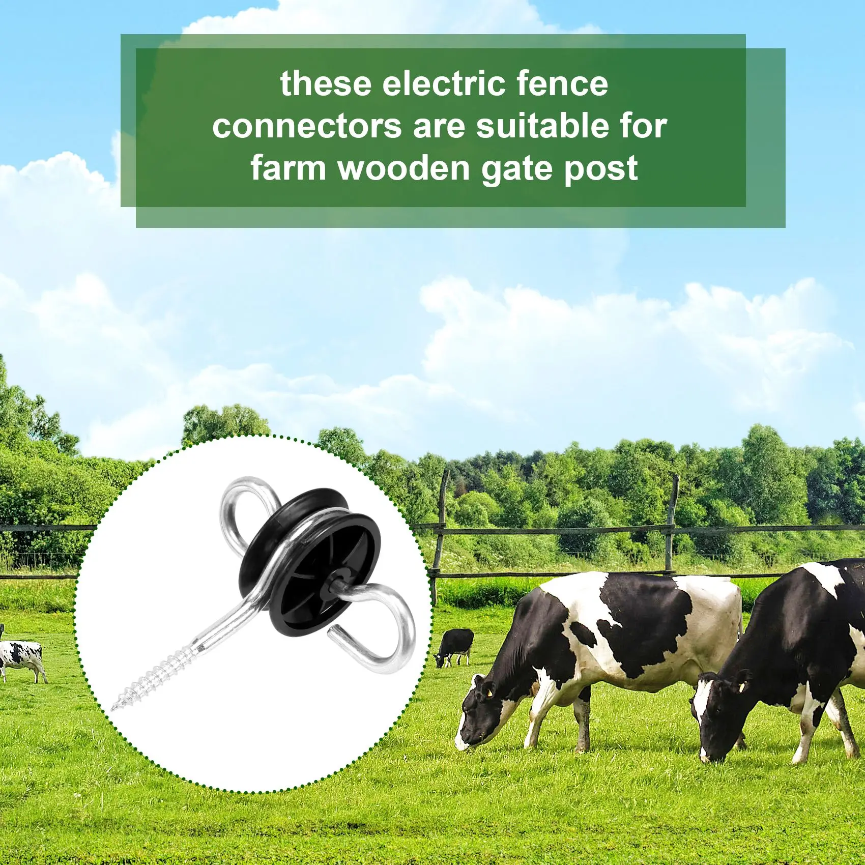 10 шт. изоляторы для электрического забора