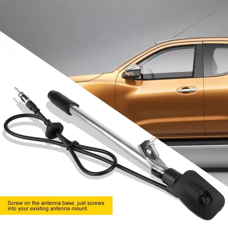 

Car Aerial Replacement Radio Antenna Guard Mount for Nissan Navara D22 19971998 1999-2012 Auto Antenna replacement accessories