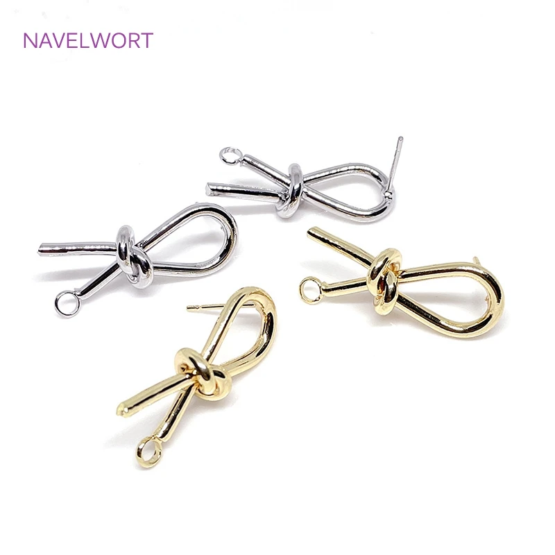 Швензы для сережек из нержавеющей стали с золотым покрытием 14 к