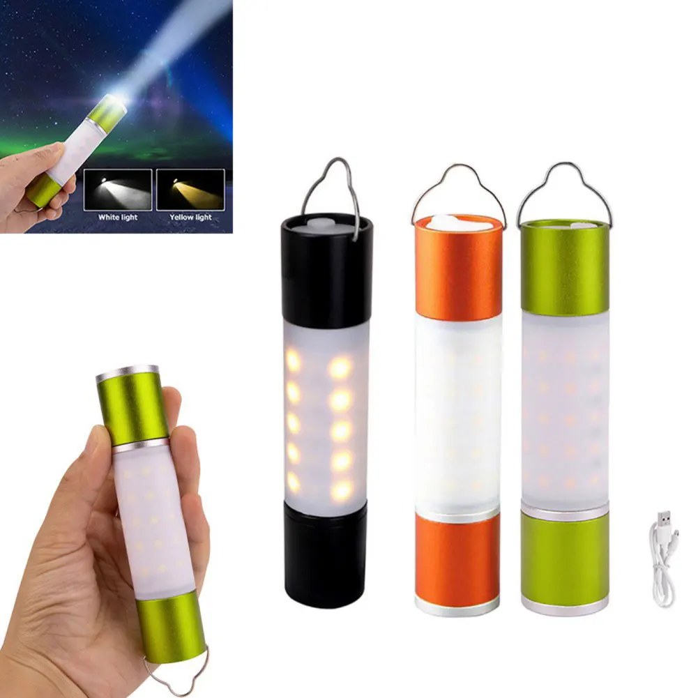 

Rechargeable Emergency Lights Hanging Flashlight Lamp Outdoor Night Light LED Work Light For Camping Hiking Traveling