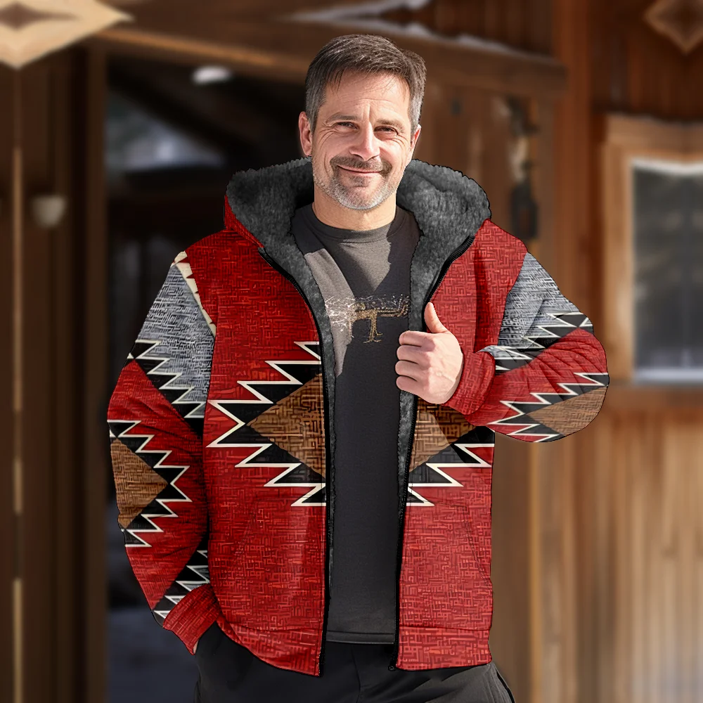 Мужские зимние куртки пальто клетчатая полосатая одежда хлопковая с длинными