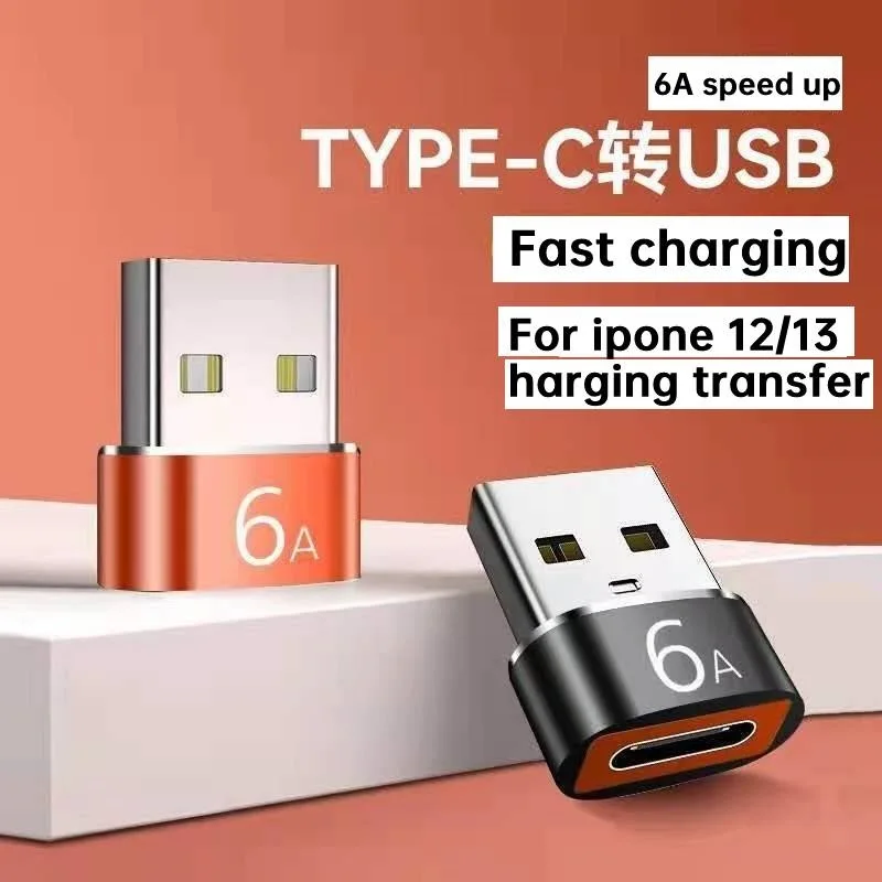 

Переходник с USB на USB Type C «Мама» и «папа» для Iphone 13, 12, 6A