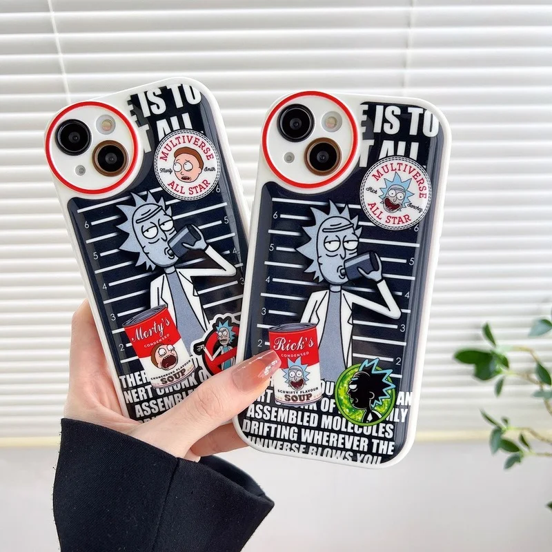 

Cartoon Spoof Scientist Phone Case Cover for IPhone 11 12 13 Pro Max Shockproof Case for IPhone 13 Cases