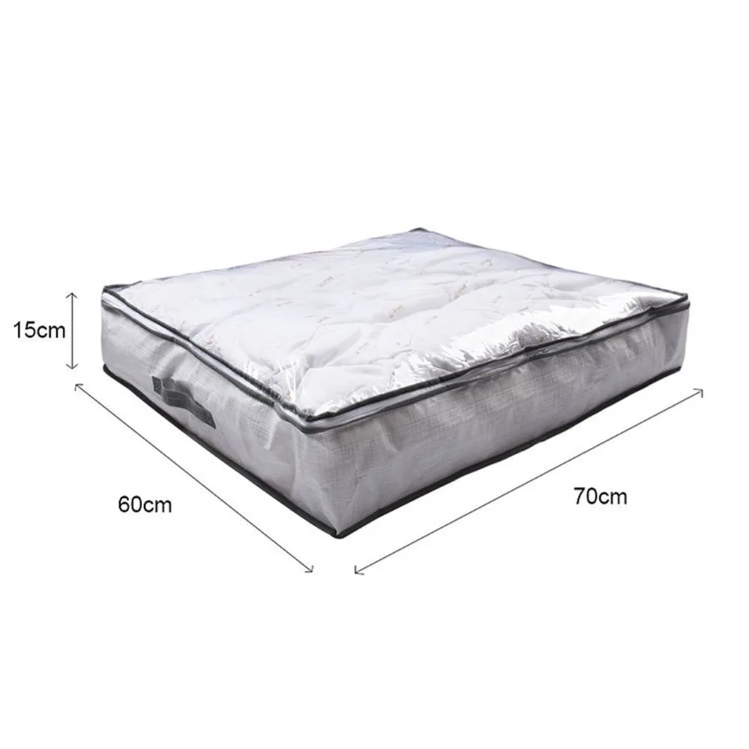 

Under Bed Storage Bag 75*65*15cm Bag Cloth Clothes Container Organizer Saving Space Shoes Space Saver Brand New