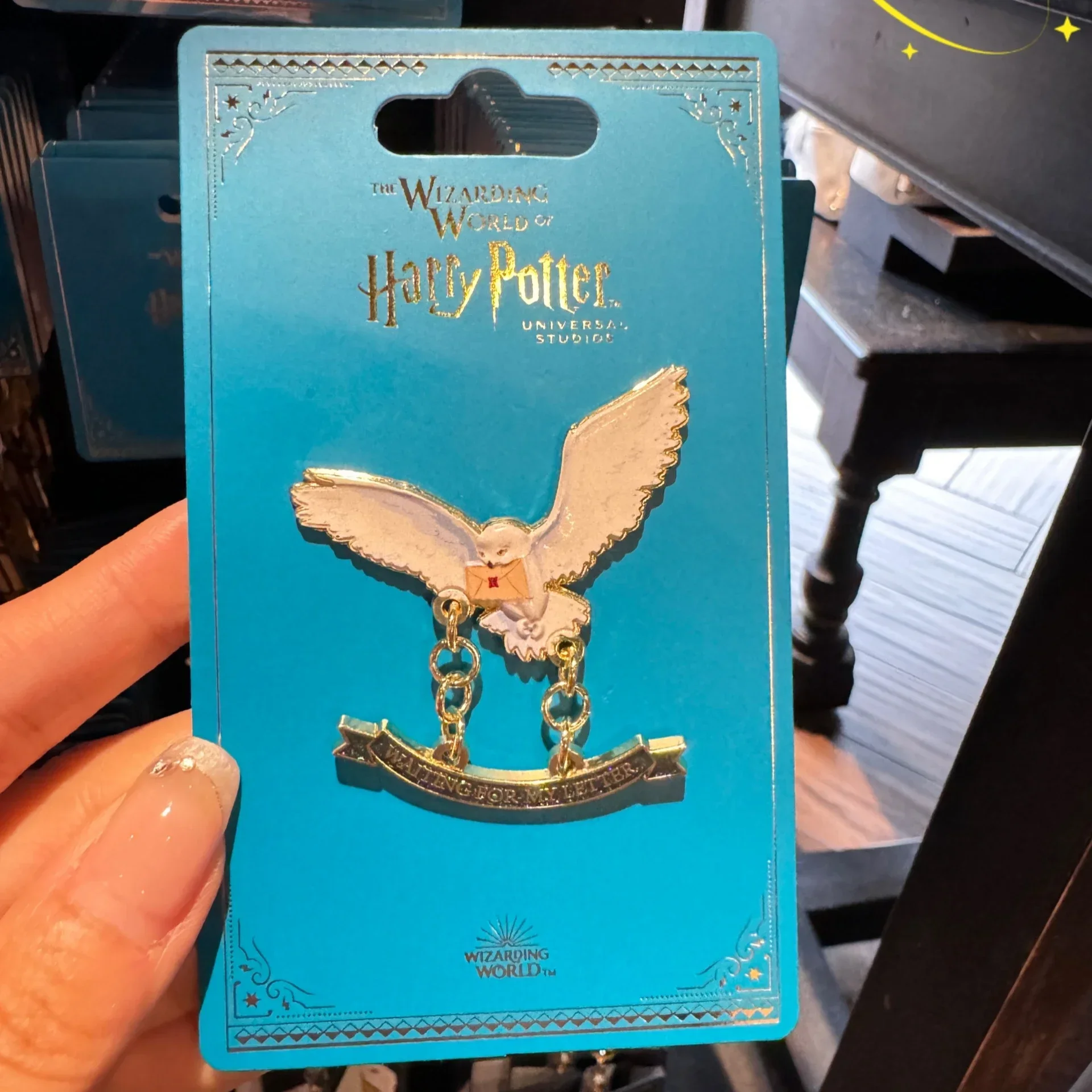 Аниме Гаррис Поттертые настоящие периферийные устройства Messenger Хедвиг Сова