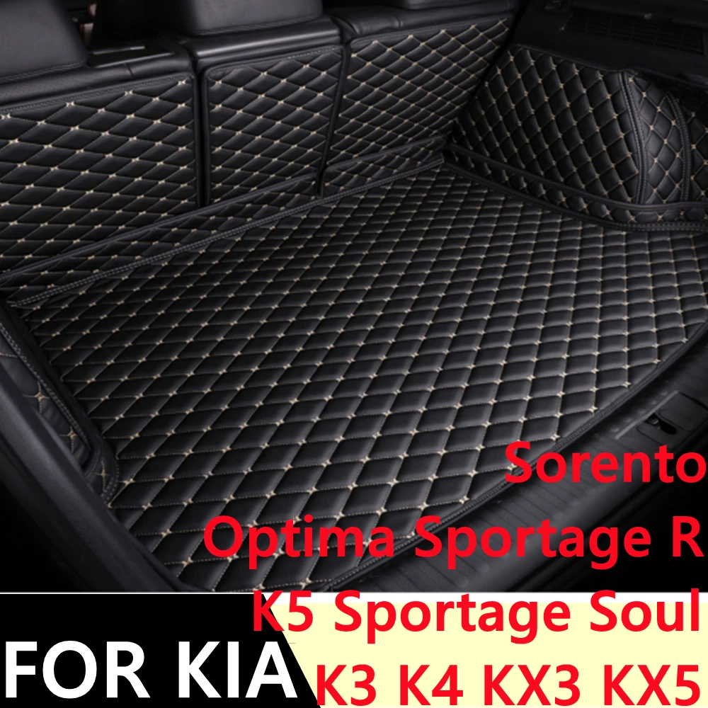 

Коврик для багажника автомобиля для KIA Sorento K5 Optima Sportage R Soul Niro, для любой погоды, XPE, задний коврик для груза, коврик для багажника