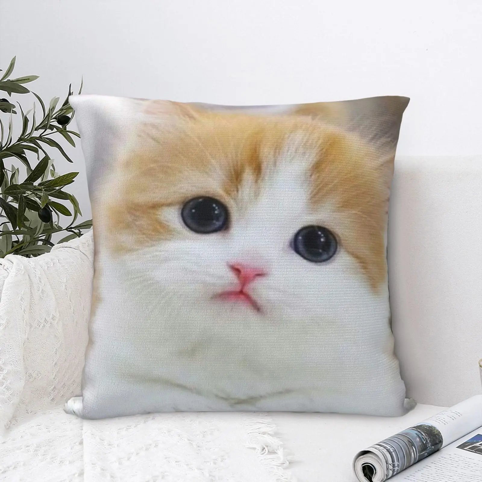 

Cat 11 Pillow Case Decorative Pillow Case Case On The Pillow Personalized Pillow Case White Throw Pillows Back Cushion Of Sofa