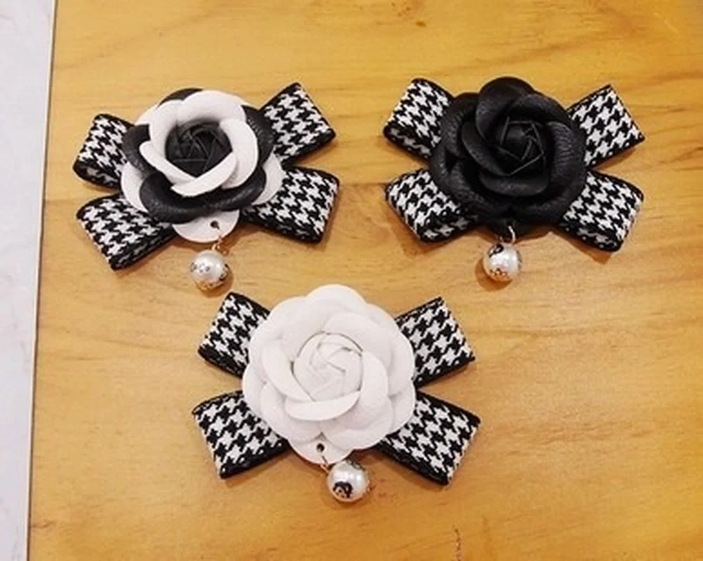 Корейский модный тканевый жемчуг Камелия цветок броши бант Broches Женские