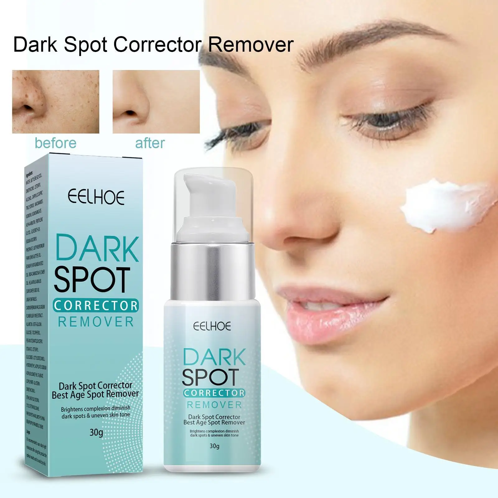 

Dark Spot Remover Corrector Age Spot Freckle Removal Emulsion Whitening Moisturizing Anti-Aging Repair Skin Care