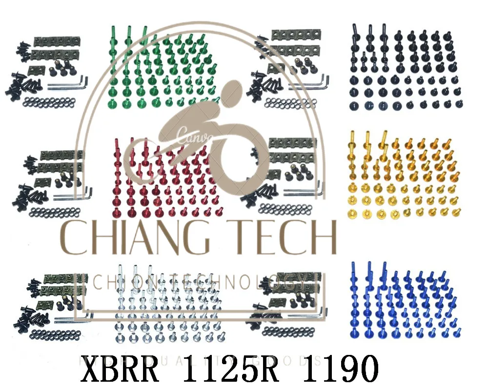 

Комплекты с ЧПУ, обтекатели, болты, технические гайки, комплект для BUELL XBRR 1125R 1190