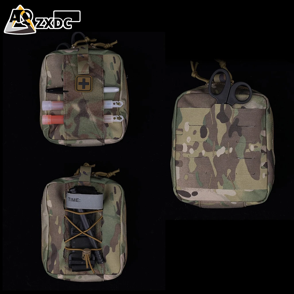 Средняя сумка lFAK MED тактическая медицинская MOLLE первой помощи для повседневного