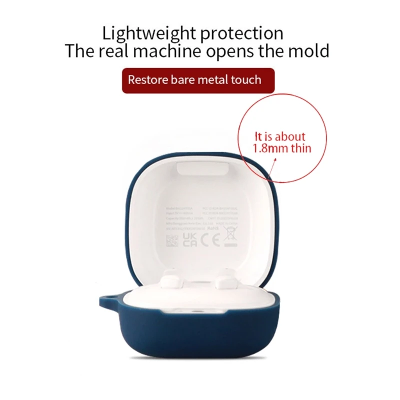 Удобный для кожи корпус с защитой от царапин QCY Melobuds ANC HT05 нескользящий Прямая