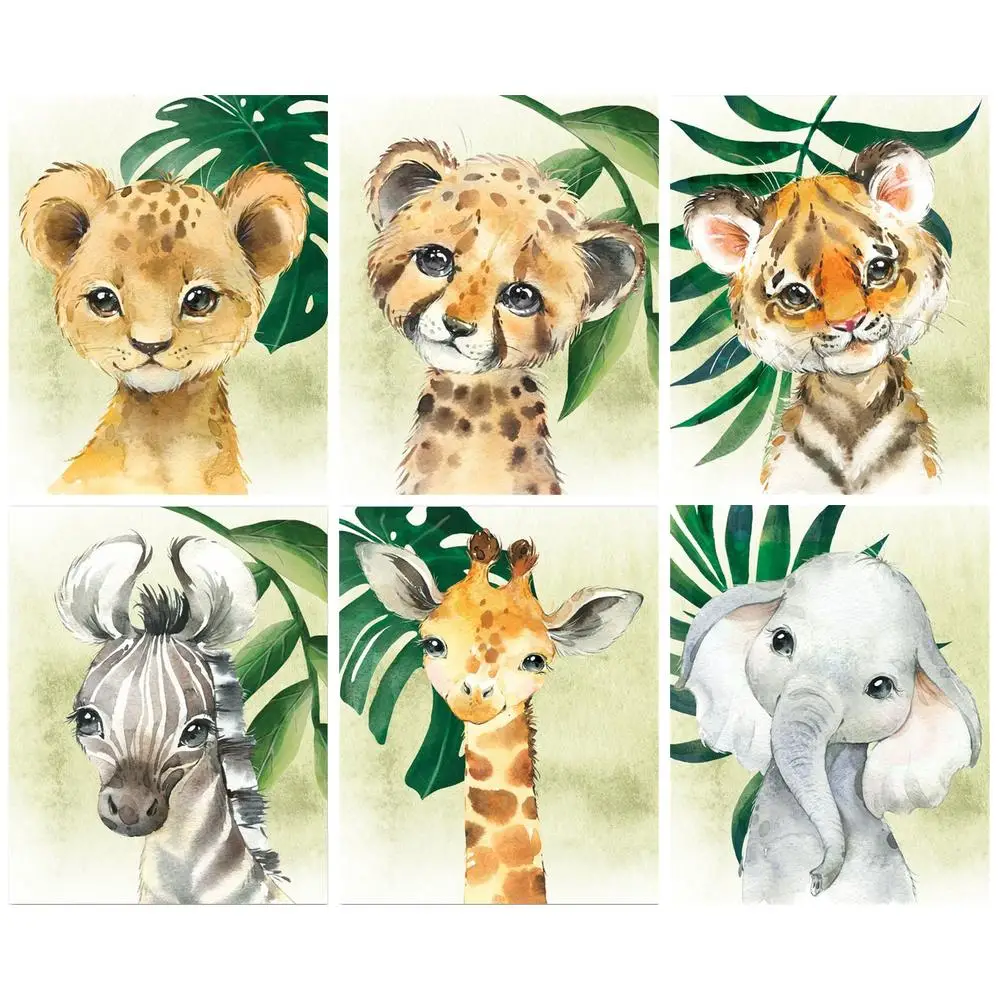 

Алмазная 5D картина «сделай сам», алмазная вышивка с животными, ручная работа, подарок, вышивка крестиком, мозаика стразы, рисунок, украшение ...