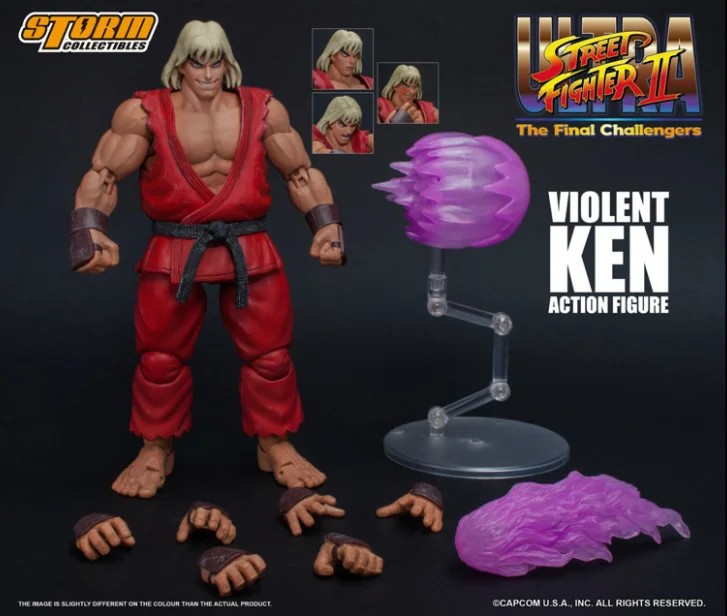 

Storm Toys 1/12 Violent Ken Street Fighter II Full Set 6'' Action Figure In Stock For Fans Collection