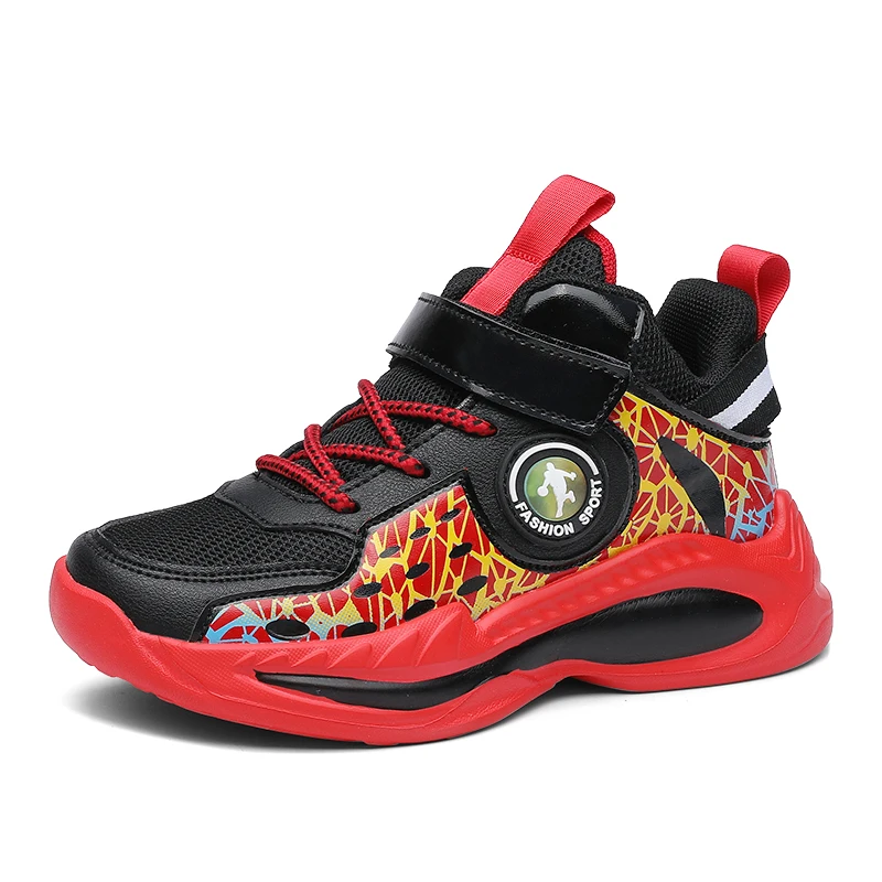 Size 31-39 Basketball Boys Girls Sneakers Children Casual Sports Kids Shoes Basket Homme Running Trainers Footwear