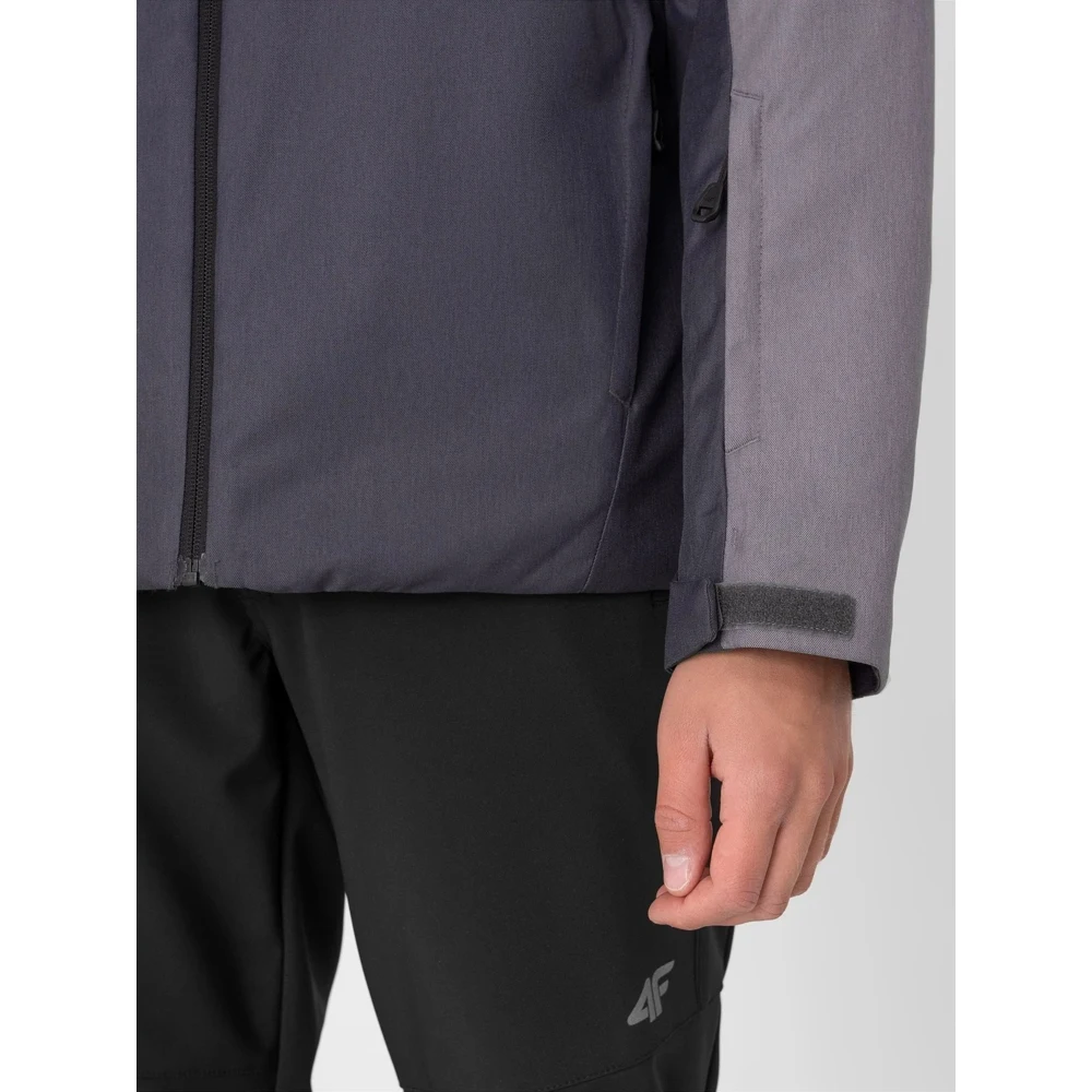 Горнолыжная куртка мужская 4F Men'S Ski Jackets H4Z21-KUMN002-27M полиэстер серый |