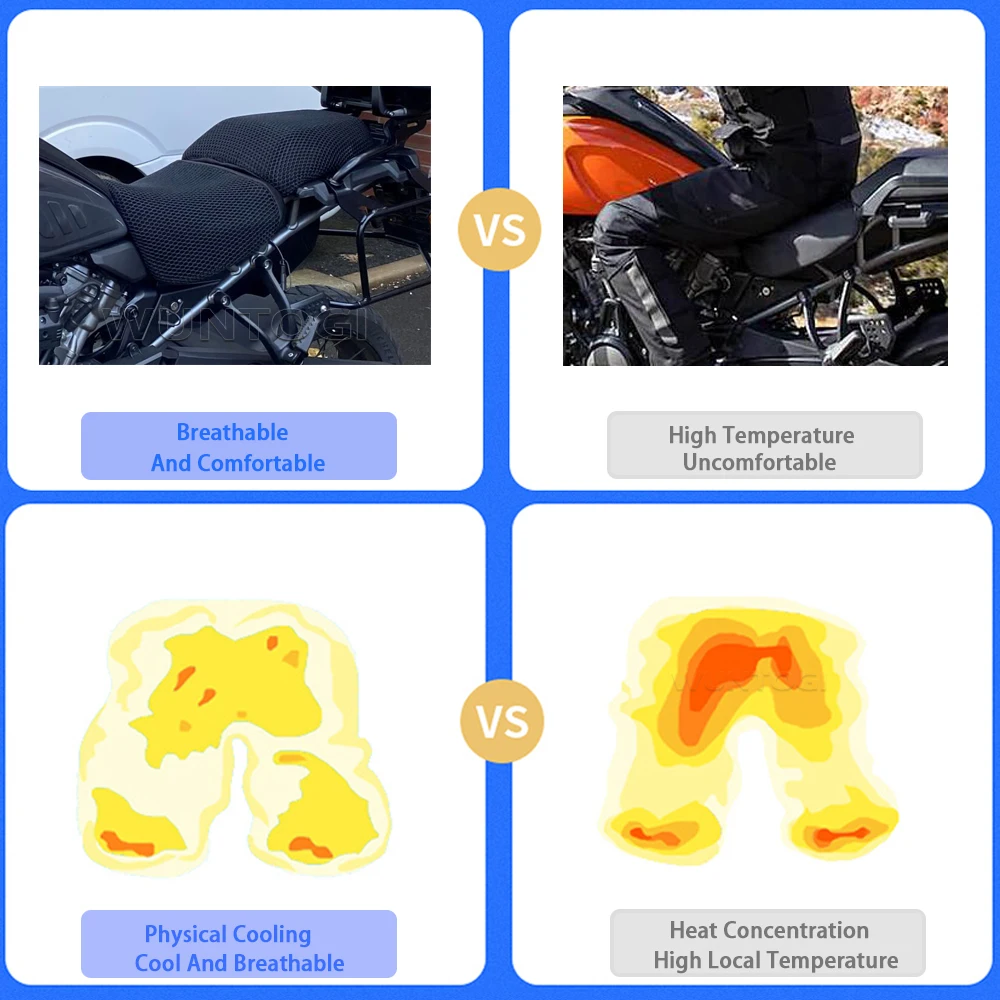 Новое защитное сиденье для мотоцикла чехол сиденья из нейлоновой ткани
