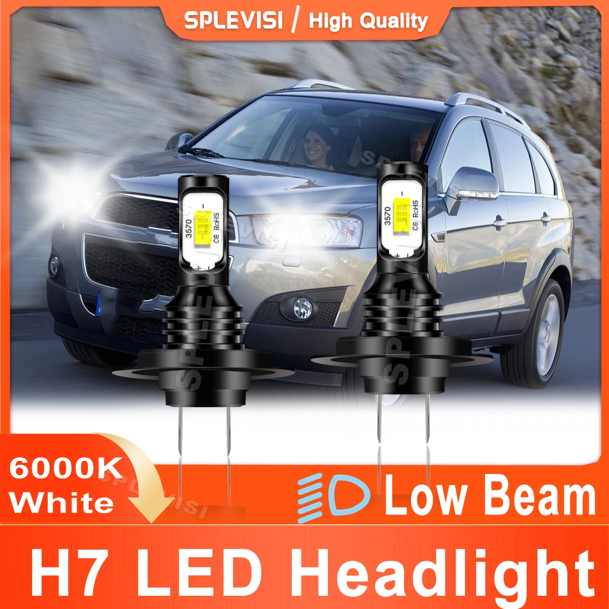 Фара ближнего света для Chevrolet Captiva 2006