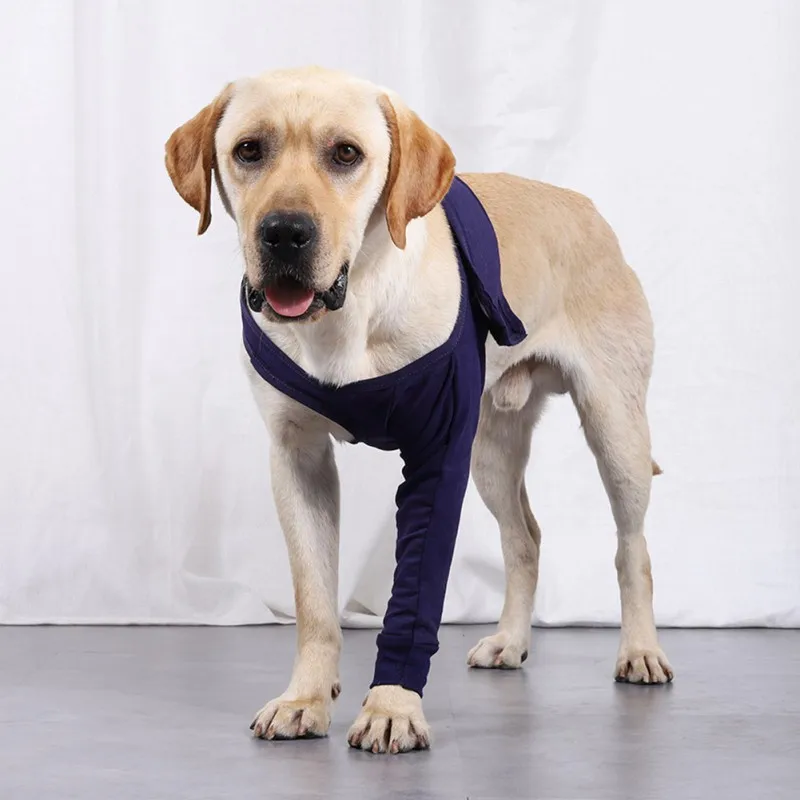 

Наколенники для домашних животных, фиксатор колена для собак для передней части ног, суставов, восстановления травм ног, собак, защита от Лиз, бандаж