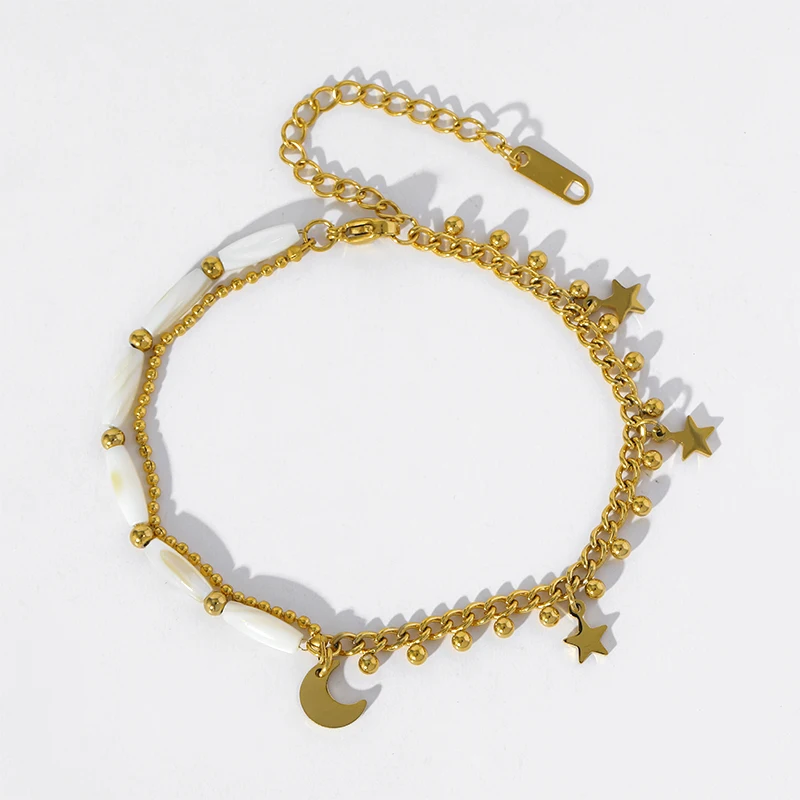 Браслет BCEFACL из нержавеющей стали 316L для женщин и девушек модные