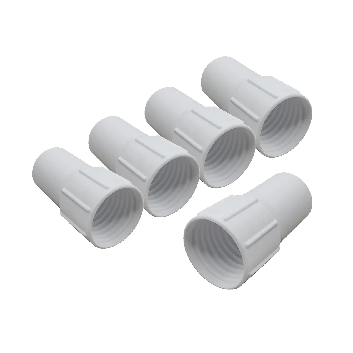 

5Pcs Swimming Pool Vacuum Hose Cuff Pool Hose Connector Threaded Inside Cuff Hose