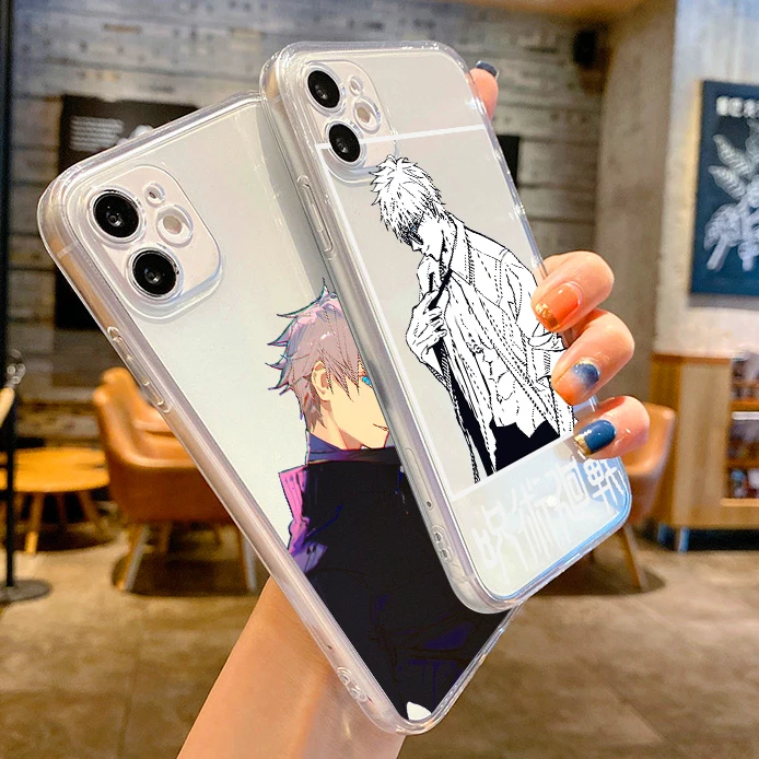 

Jujutsu Kaisen Satoru Gojo Phone Cases For iPhone 12 11 Pro MAX 6S 7 8 Plus XS MAX 12 13 Mini X XR SE 2020 Trend Cover