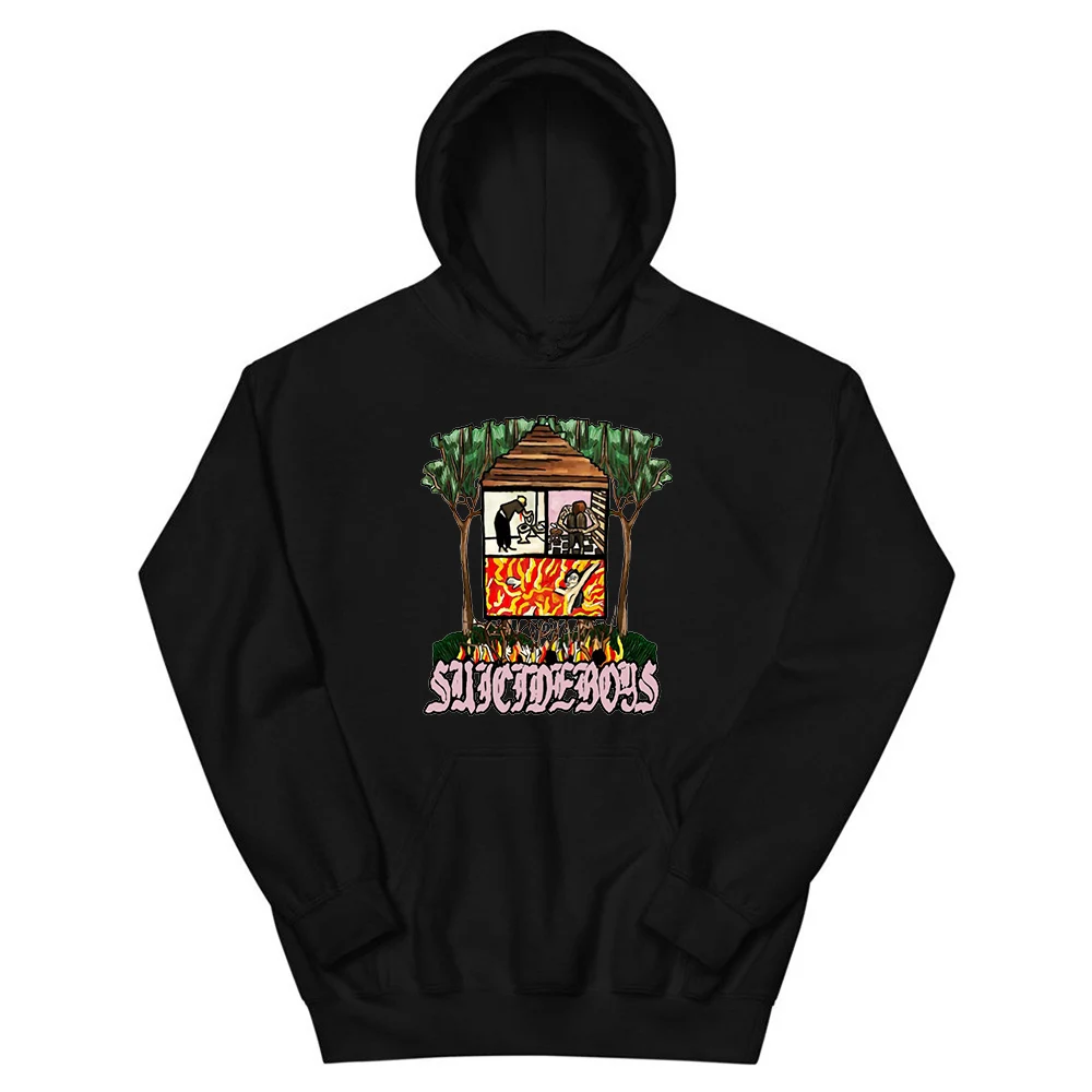 

$uicideboy$ Long Term Effects of SUFFERING Merch Hoodie Unisex Long Sleeve Sweatshirt Women Men's Hoodies 2022 Hip Hop Clothes