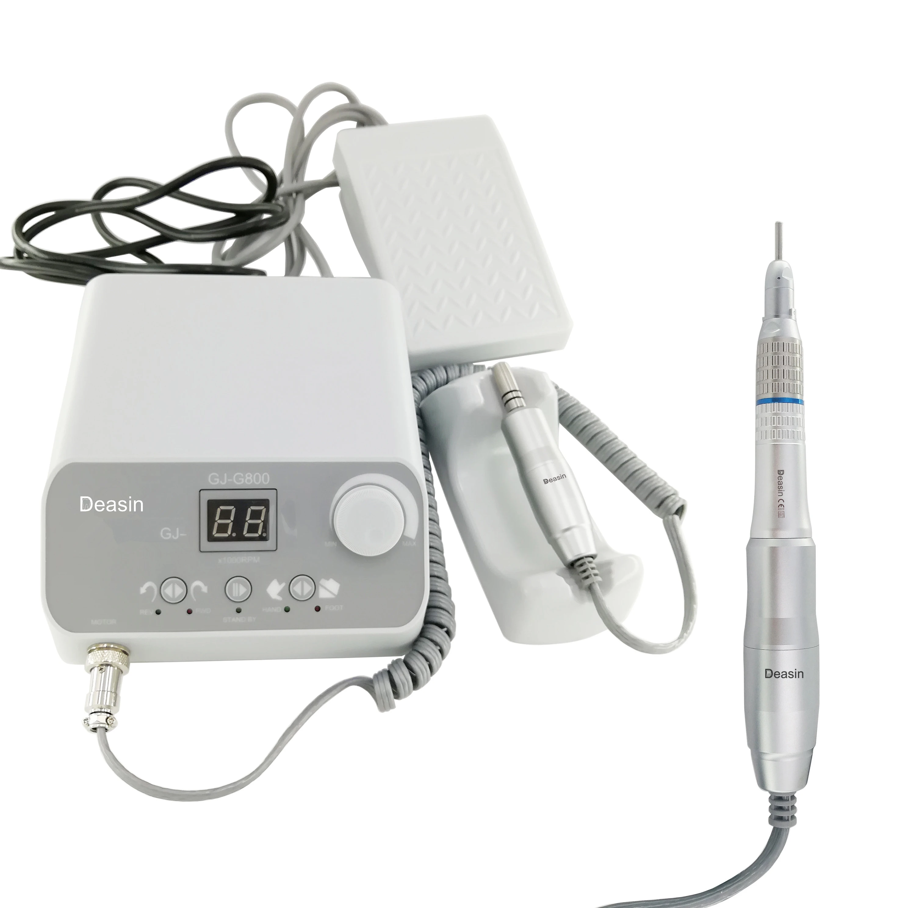 Бесщеточный наконечник Den tal Lab с микромотором GJ-G800 и прямым наконечником