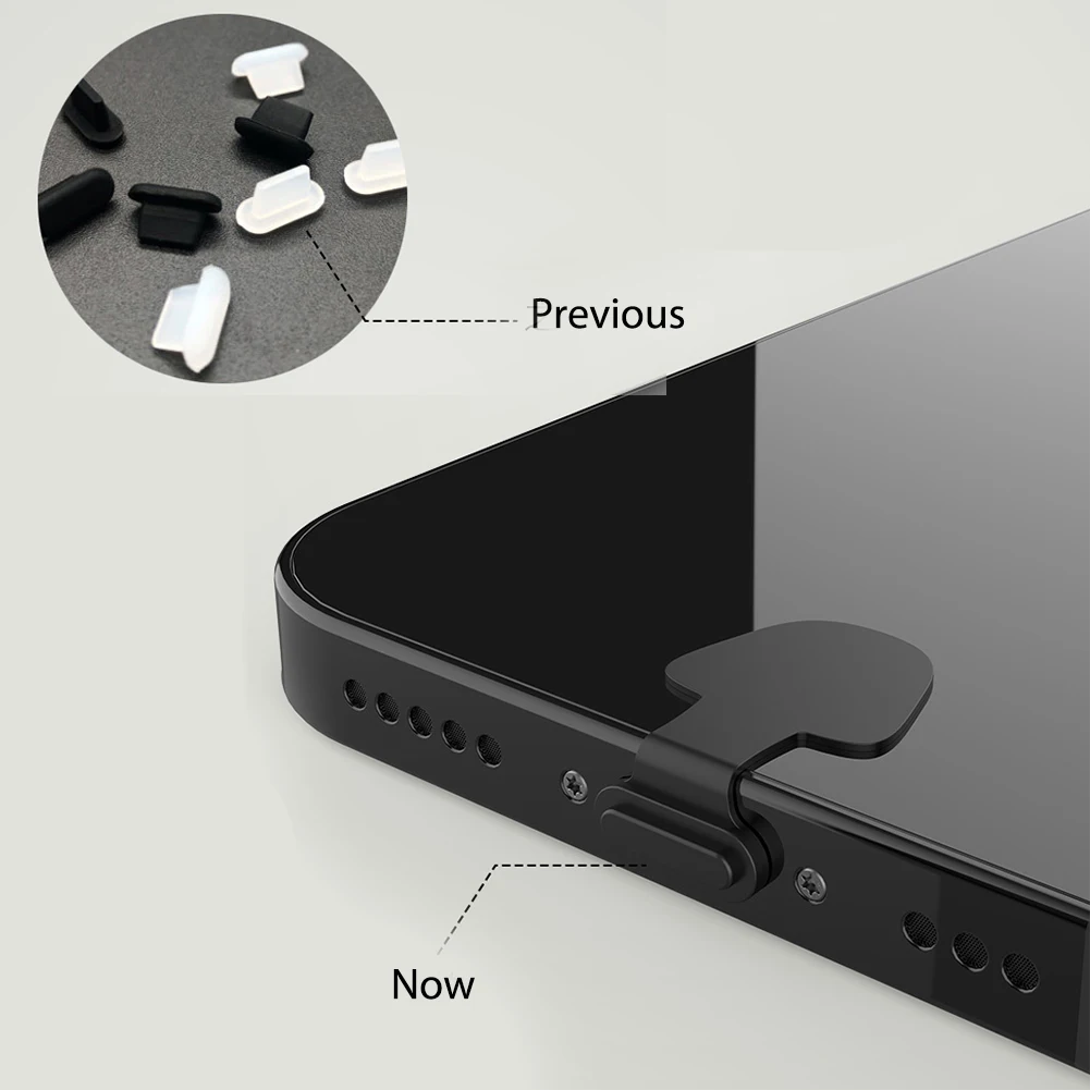 6 шт. Тип C/iOS 8Pin силиконовый порт для зарядки телефона пылезащитная заглушка
