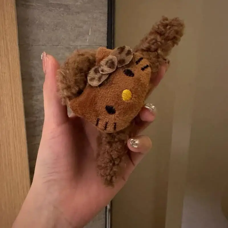 Заколка для волос Hello Kitty Sanrio милая заколка в виде акулы мультяшная аниме каваи