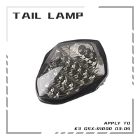 for suzuki k3 gsx r1000 03 04 led tail light integrated motorcycle turn signal light tail stop brake warning lamp